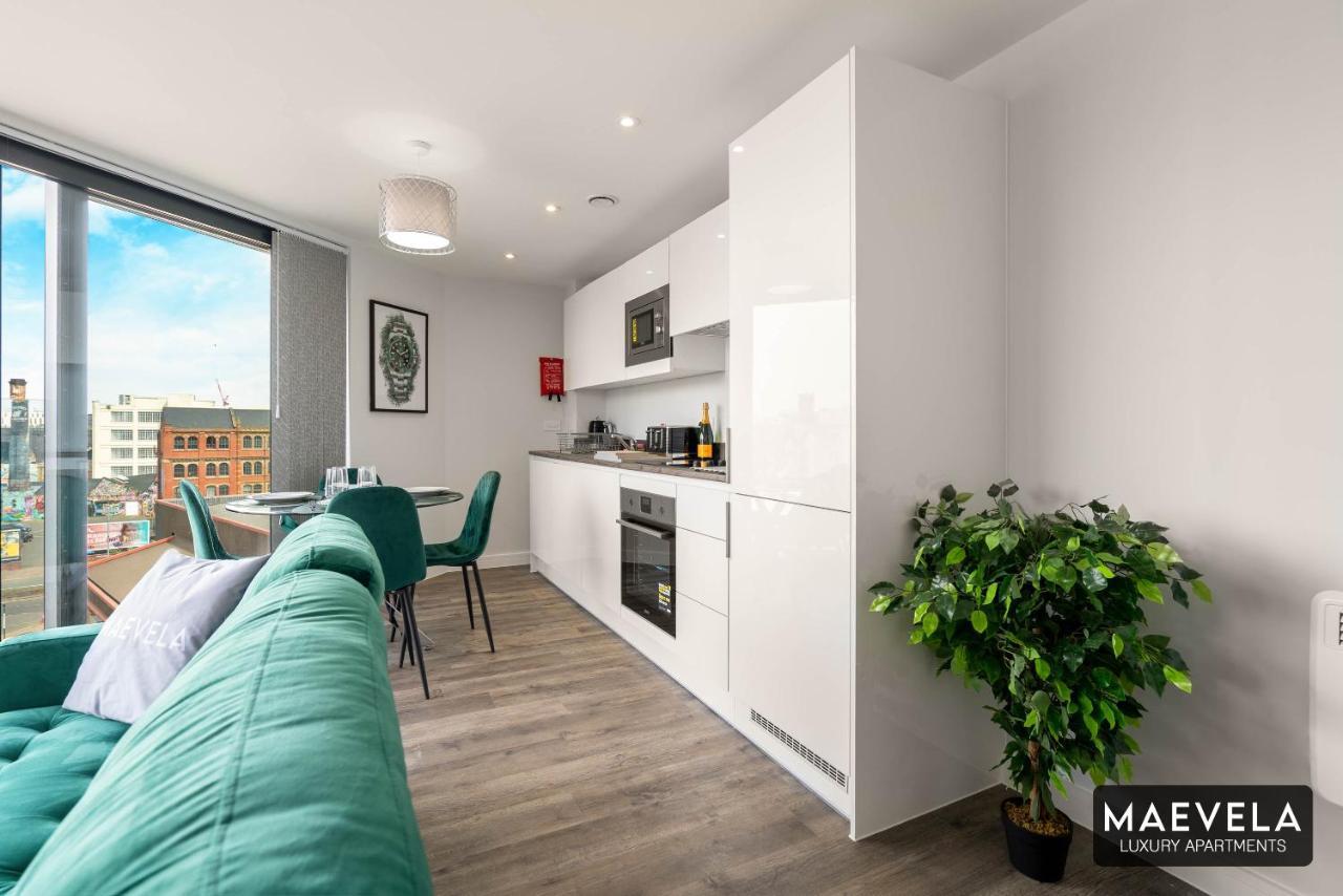 Maevela Apartments - Luxury Top Floor Penthouse - With Parking - 2 Bedroom New Build Apartment ✪ City Centre, Digbeth ✓ With Huge Patio Sliding Doors - City View - Rooftop Terrace - Ps4 & Smart Tv'S Бірмінгем Екстер'єр фото