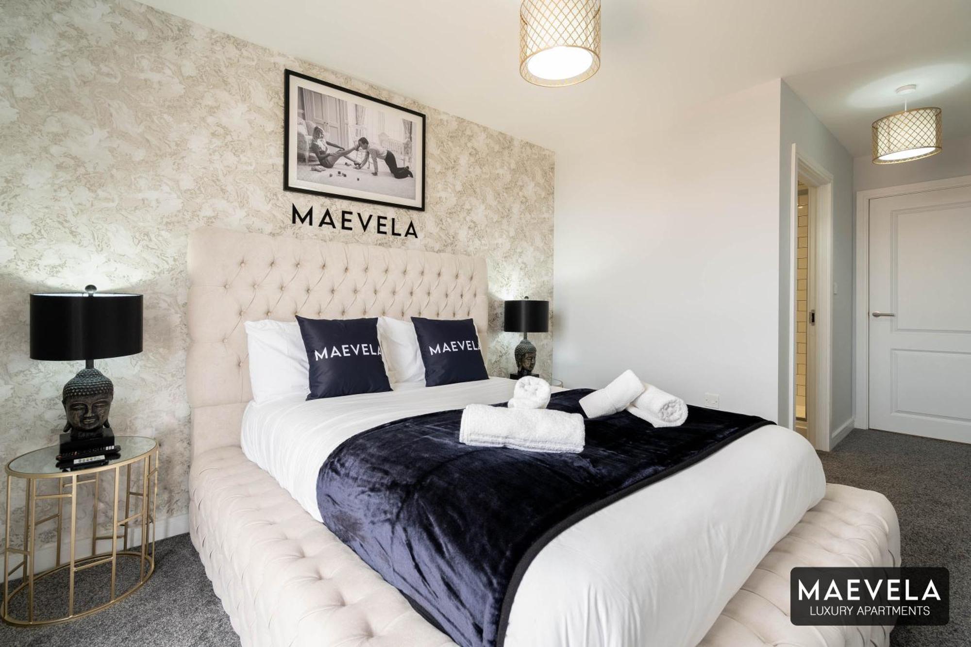 Maevela Apartments - Luxury Top Floor Penthouse - With Parking - 2 Bedroom New Build Apartment ✪ City Centre, Digbeth ✓ With Huge Patio Sliding Doors - City View - Rooftop Terrace - Ps4 & Smart Tv'S Бірмінгем Екстер'єр фото