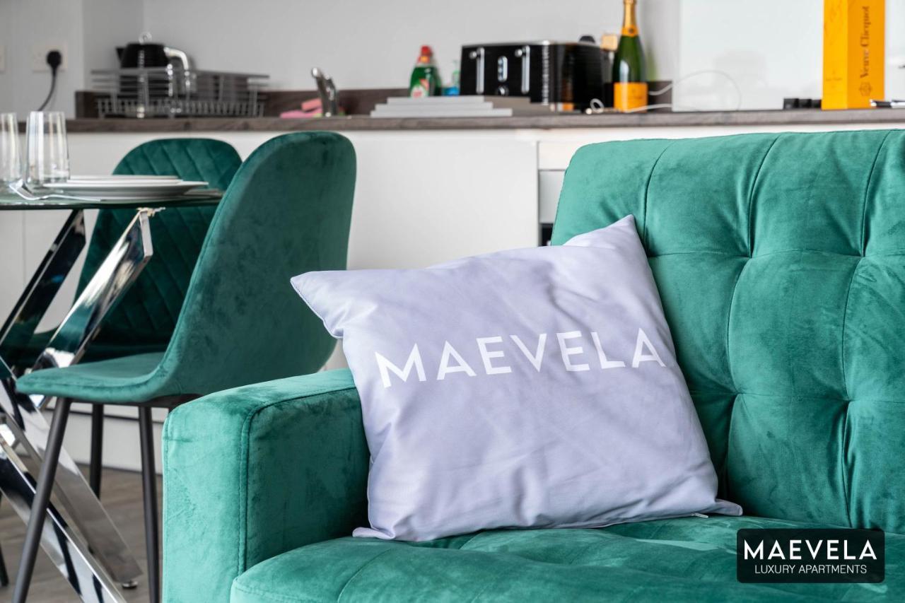 Maevela Apartments - Luxury Top Floor Penthouse - With Parking - 2 Bedroom New Build Apartment ✪ City Centre, Digbeth ✓ With Huge Patio Sliding Doors - City View - Rooftop Terrace - Ps4 & Smart Tv'S Бірмінгем Екстер'єр фото