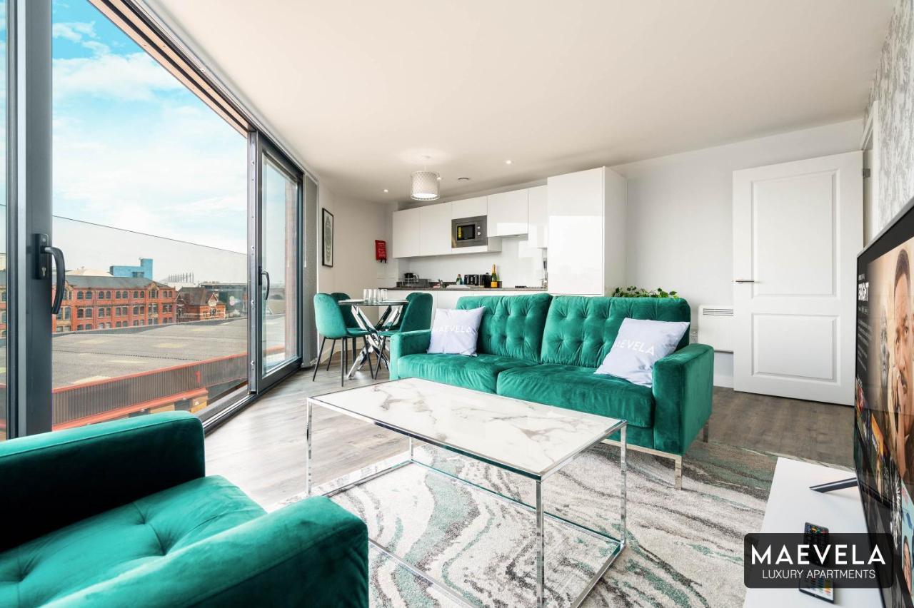 Maevela Apartments - Luxury Top Floor Penthouse - With Parking - 2 Bedroom New Build Apartment ✪ City Centre, Digbeth ✓ With Huge Patio Sliding Doors - City View - Rooftop Terrace - Ps4 & Smart Tv'S Бірмінгем Екстер'єр фото